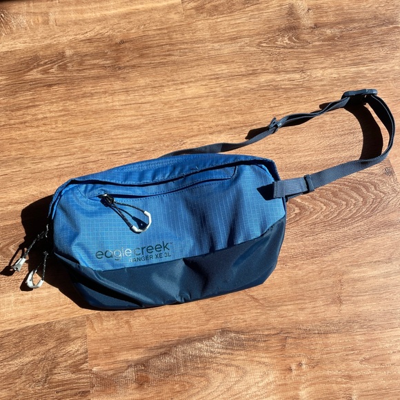 Eagle Creek Handbags - Eagle Creek Ranger XE 3L Hiking Fanny Hip Pack Blue Ripstop Outdoor Travel